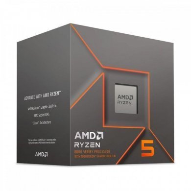 100-100000931BOX AMD Processador Ryzen 5 8500G 3.5GHz AM5 6 cores