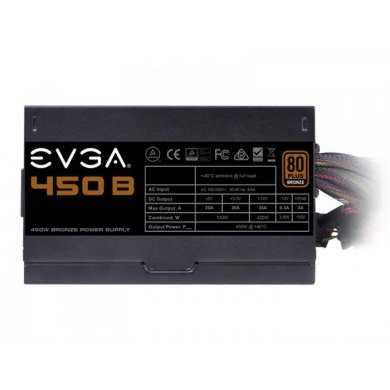 Fonte EVGA 450W ATX 12V 80 Plus Bronze