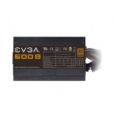 100-B1-3600-KB Fonte EVGA 600W 80Plus Bronze PFC Ativo