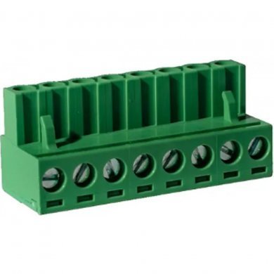 30x borne fêmea 8 vias passo 5.08mm verde