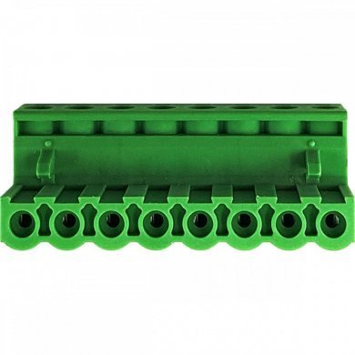 30x borne fêmea 8 vias passo 5.08mm verde