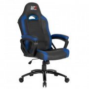 DT3 Sports Cadeira Gamer GTX Blue 120 kg função rocking 12 graus giro 360 graus