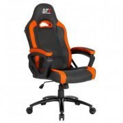 DT3 Sports Cadeira Gamer GTX Orange 120 kg função rocking 12 graus giro 360 graus