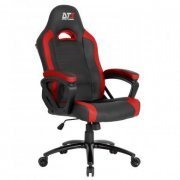 DT3 Sports Cadeira Gamer GTX Red 120 kg função rocking 12 graus giro 360 graus
