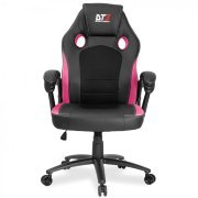 DT3 Sports Cadeira Gaming Series GT Pink Rosa, suporta até 110 kg