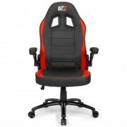 DT3 Sports Cadeira Gaming Series GTI Red Vermelho com almofada de cabeça, suporta até 120 kg