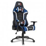 DT3 Sports Cadeira Gamer Modena Black Blue Com ajuste de altura Suporta até 140kg Reclina até 180 graus e Rota