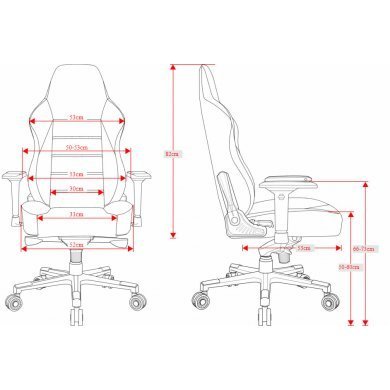 10588-2 DT3 Sports Cadeira Elite Series Orion