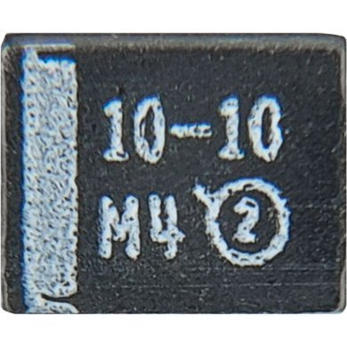 106K10BH 50x Capacitor de Tântalo 10uf 10v 10% TAJB 3.7mm x 3.0mm