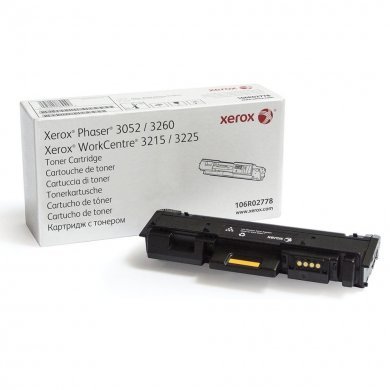 106R02778 Xerox Toner Preto 3.000 Paginas