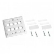 Commscope Espelho 4x4 8P Sistimax branco (caixa com 25 espelhos)