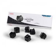 Bastão de Cera Xerox 108R00608 Preto 6.800 páginas -  Cor: Preto, Rendimento Aprox. 6800 páginas, Caixa com 6 