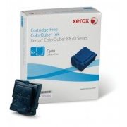 Bastão de Cera Xerox Ciano 17300 Pag aprox. Compatível para Xerox 8870 (Bastões 6 Peças)