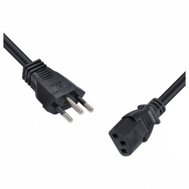 10A-CBFORCA-2M Cabo de Força para PC Desktop 10A 2 metros