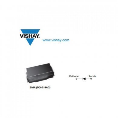 Diodo Schottky V1H 60V 1.5A SMD DO214 (kit 10x und)