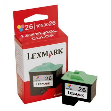 10N0026 Cartucho de Tinta Lexmark 26