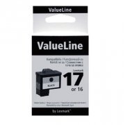 Cartucho de Tinta Lexmark 10N1080 (17 ou 16) Preto 7.5m Cor: Preto, Rendimento Aprox. de 205 páginas, 7,5ML