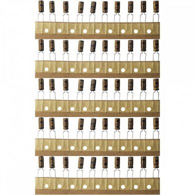 10UF-50V-P1304-105 Kit 50x capacitor eletrolitico 10uf 50V