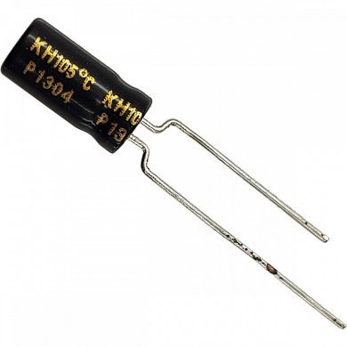 Kit 50x capacitor eletrolitico 10uf 50V