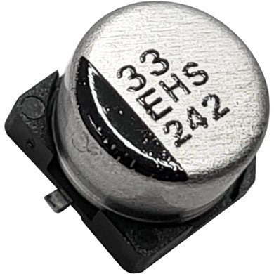 11012-0004A000 1500x Capacitor Eletrolítico Alumínio 33uF 25V Panasonic
