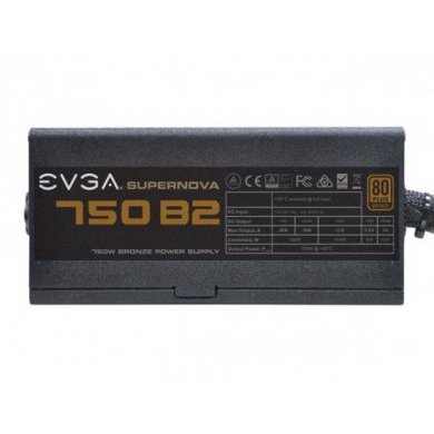 Fonte EVGA 750W B2 ATX 12V 80Plus Bronze