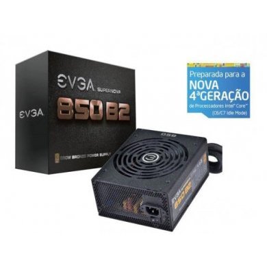 110-B2-0850-V0 Fonte EVGA 850W 80Plus Bronze ATX 12V
