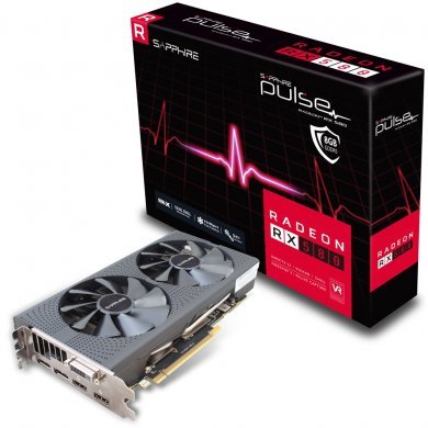 11265-05-20G Sapphire Placa de Video RX 580 8GB Pulse
