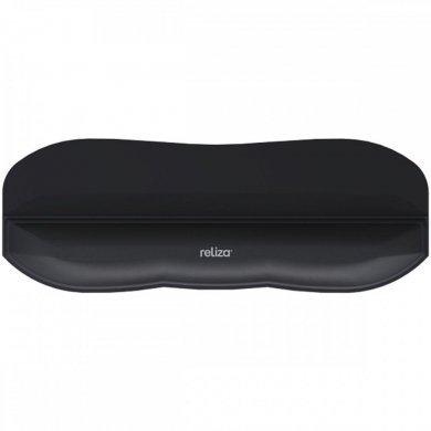 114930 Reliza descanso ergonômico Confort para teclado preto