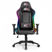 DT3 Sports Cadeira Gamer Estelar RGB Com Ajuste de Altura, Suporta 150kg, Reclina até 180 graus
