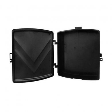 11.01.011 Volt Hermetica Preta Quadrada 30x25x9,5cm