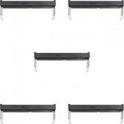 5x conector Slot para memoria SODIMM DDR4 260P 4H Reverso kit com 5 unidades