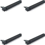 4x Slot PCI-E X16 164P G F preto para placas mãe desktop 