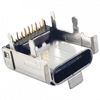 12013-00119800 Conector USB-C 3.1 24P solda placa 90º (Kit 4x und)