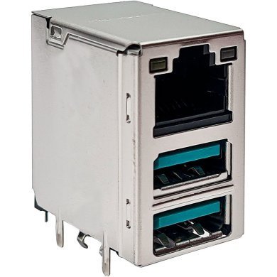 12014-00830700 5x conector combo 1x LAN 2x USB 3.1 30P placas mãe desktop