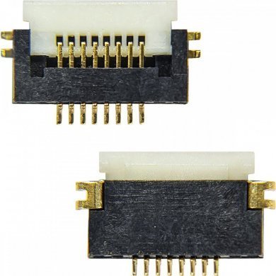 12018-00212200 10x conector FPC 8P 0.5mm R/A SMT flip bottom