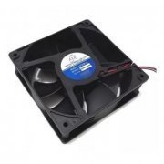 Adda Cooler Fan 24V 0.35A 120x120x38mm 3 fios 3200RPM rolamento