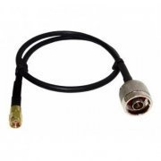 Cabo Proprietário RP SMA Macho para N Macho - 1m