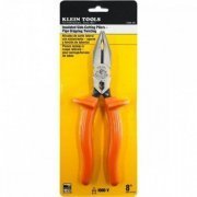 Klein Tools alicate universal isolado de corte lateral e cri ...