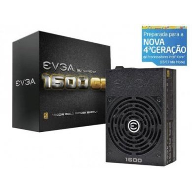 120-G2-1600-X1 Fonte EVGA 1600W G2 ATX 12V 80Plus Gold