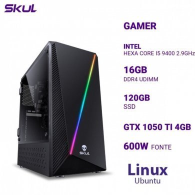 126501 Skul Computador Gamer 5000 Intel Core I5 9400