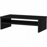 Suporte para monitor standard sem gavetas MDF preto  ...