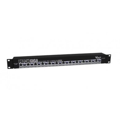 12.01.024 VOLT Patch Panel Poe Gigabit 12 Portas