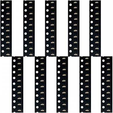 Led vermelho SMD 0805 2V 20mA (kit 100 unidades)