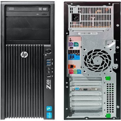 12GB-QE156AV#090 HP Workstation Z420 Intel Xeon E5 1660 Six-Core 3.9GHz