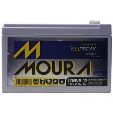 Moura Clean Moura BATERIA ESTACIONARIA NO-BREAK 12V 12AH