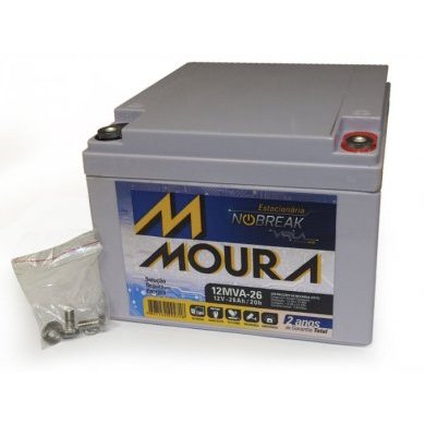 Moura Clean BATERIA ESTACIONARIA NO-BREAK 12V 26AH