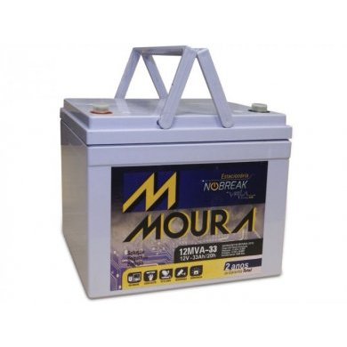 12MVA-33 Moura Clean Moura BATERIA ESTACIONARIA NO-BREAK 12V 33AH