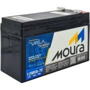 Moura Clean bateria estacionaria no-break 12V 7Ah 