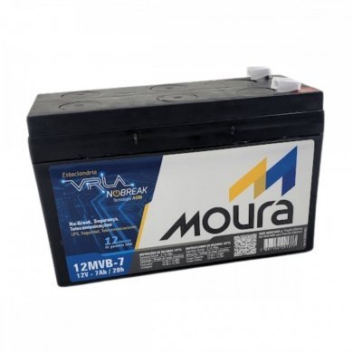 Moura Clean bateria estacionaria no-break 12V 7Ah