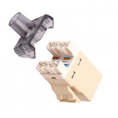 1375055-1 Keystone AMP CAT. 6e RJ45 Bege Tyco SL110-6-L.AL